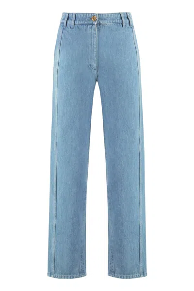 PATOU PATOU DENIM CARGO TROUSERS