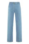 Patou Trousers Cargo Multiple Pockets In Blue