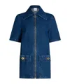 Patou Denim Dress In Blue
