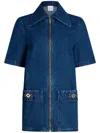 Patou Denim Dress In Blue