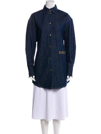 Pre-owned Patou Denim Jacket In Blue
