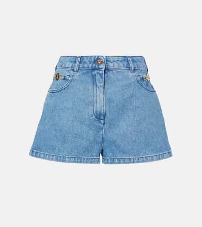 Patou Denim Shorts In Blau