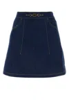 Patou Denim Skirt In Rodeoblue