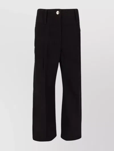 PATOU DENIM TROUSERS WITH LARGE BELT LOOPS