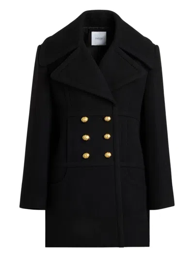 PATOU DOUBLE-BREASTED WOOL BLEND COAT