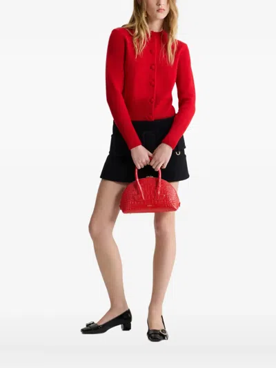 Patou Double-collar Wool Cardigan