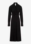 Patou Long Dress In Black