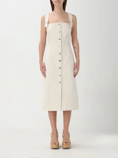 PATOU DRESS PATOU WOMAN COLOR BEIGE,F54562022