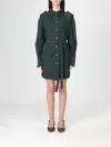 Patou Sailor Mini Dress In Green
