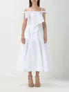 Patou Dress  Woman In White