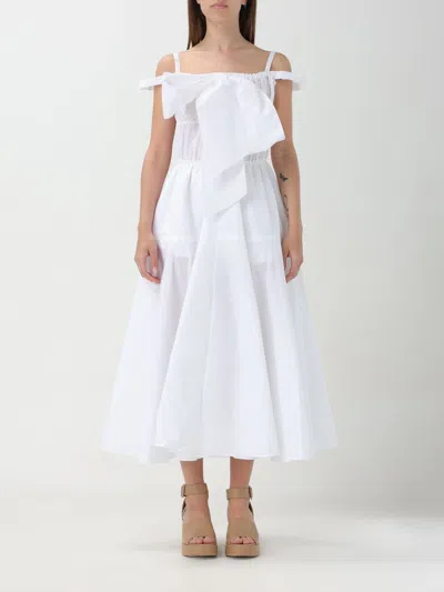 Patou Dress  Woman In White