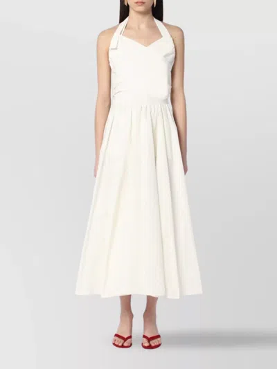 PATOU DRESS WITH A BOW ON THE BACK