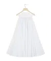 Shop Patou Elastic Waist Skirt In White