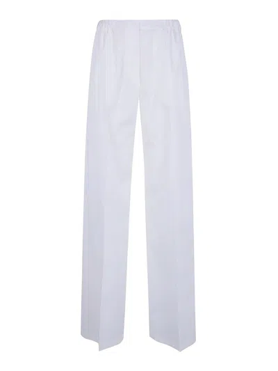 Patou Elasticated Trousers In White