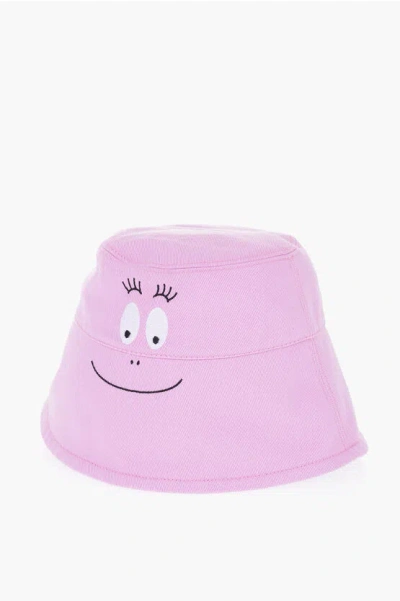 Patou Embroidered Barbapapa Bucket Hat In Gold