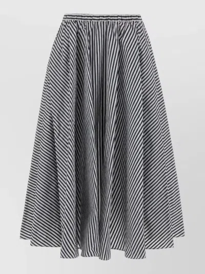 Patou Embroidered Full Skirt