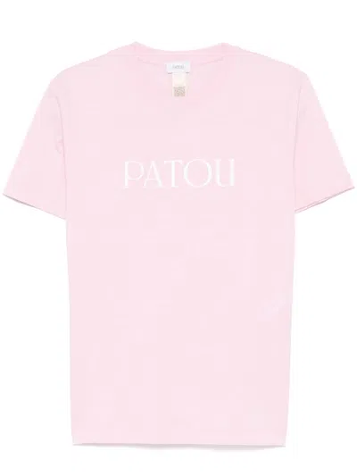 PATOU LOGO-PRINT ORGANIC COTTON T-SHIRT