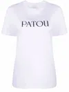 Patou Logo-print Organic-cotton T-shirt In White