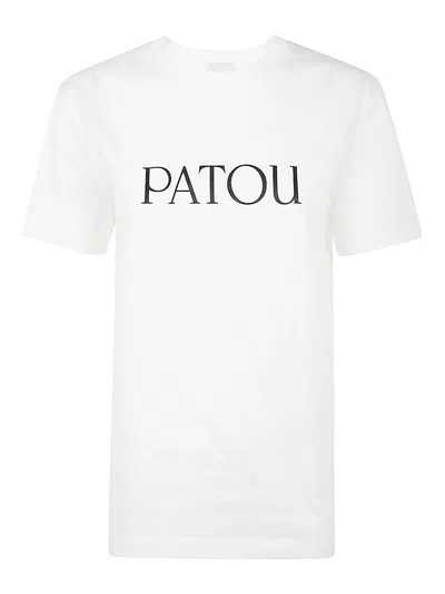 Patou White Logo-print T-shirt