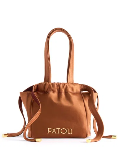 Patou Evening Tote Bag In Brown