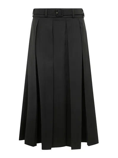 PATOU FALDA SEMILARGA - NEGRO