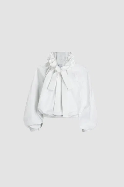 Patou Fitted Blouse In White