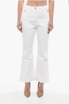 Patou Flare Fit Jeans With Jewel Details 28cm