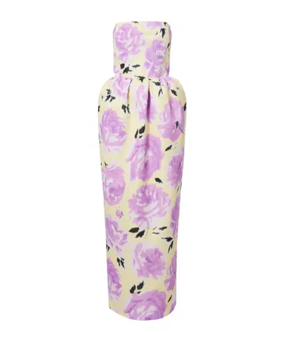PATOU FLORAL DRESS