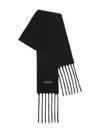 Patou Fringed Scarf In Black