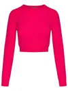 Patou Fuchsia Wool Blend Sweater In Purple