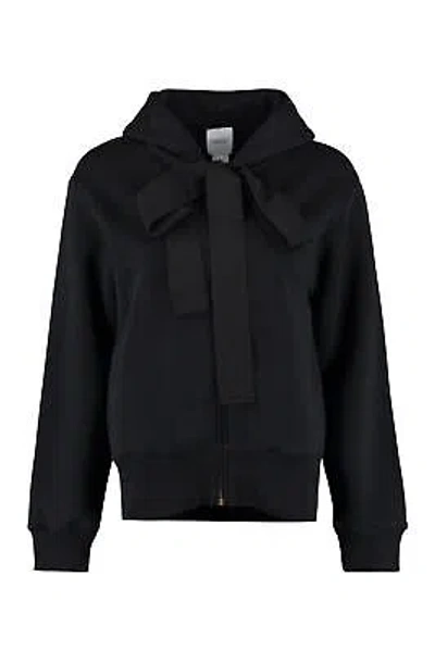 Pre-owned Patou Full Zip Hoodie In Black