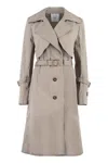 Patou Gabardine Trench Coat