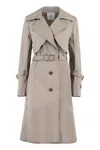 Patou Gabardine Trench Coat