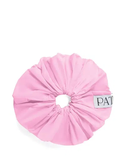 Patou Gathered Detailing Hair Accessories In Pink