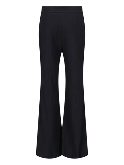 Patou Gold Button Trousers In Nero