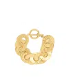 Patou Gold-plated Brass Coin Bracelet In Yellow