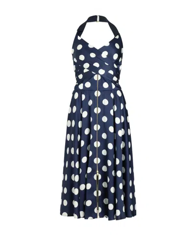 Patou Halterneck Midi Dress