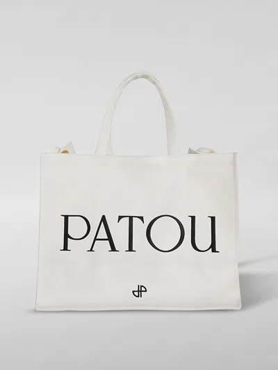 PATOU TOTE BAG PATOU WOMAN COLOR WHITE,F51976001