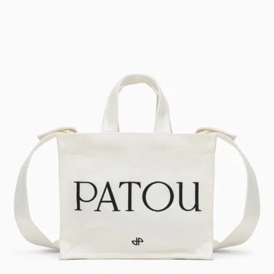 Patou Handbag With Logo In White