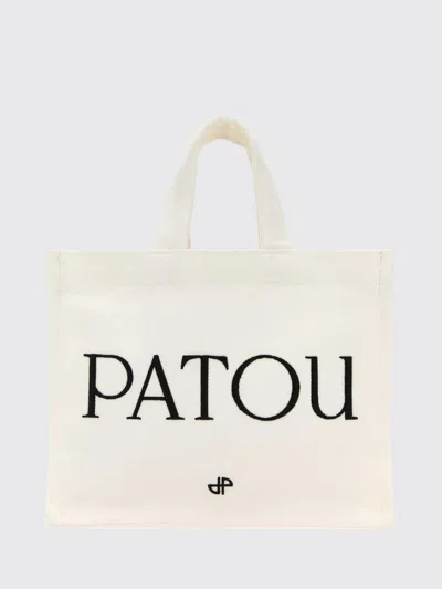 Patou Handbag Woman Color White In Neutral