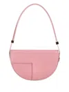 Patou Woman Handbag Pastel Pink Size - Leather In Beige