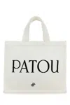 Patou Handbags. In White