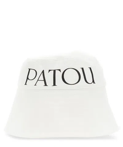 Patou Bucket Hat In White