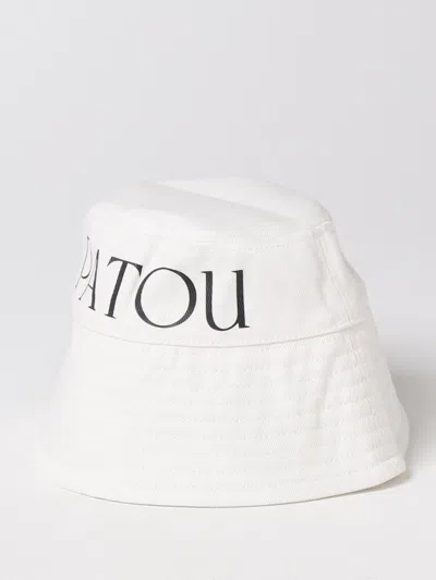 Patou Hat Woman  In White