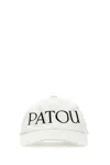 Patou Baseball Hat With Logo In White