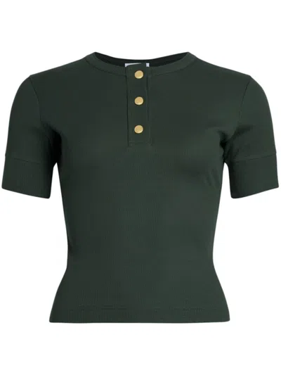 Patou Henley Top In 绿色