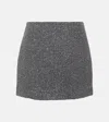 Patou High-waisted Mini Skirt In Grey