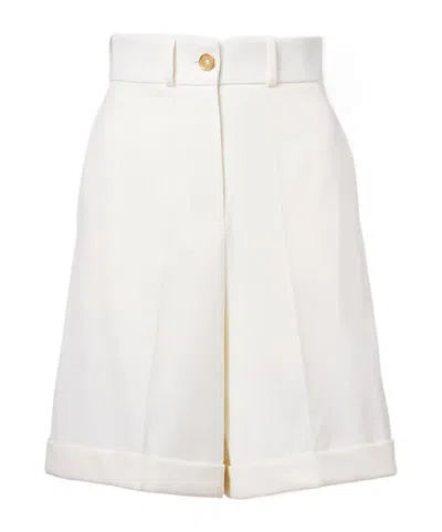 Patou High Waist Shorts In Multi