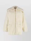 Patou Hooded Fleece Jacket Front Pockets