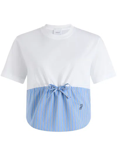 PATOU PATOU HYBRID T-SHIRT
